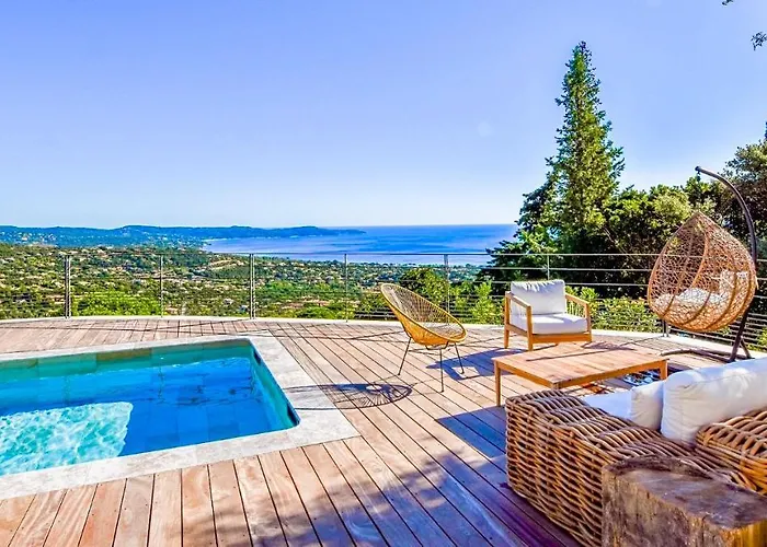 ヴィラ Decouvrez La « the View » キャバレール・シュル・メール